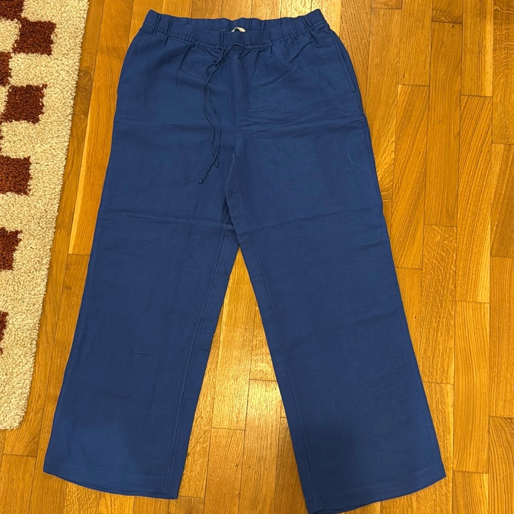 H&M Linen Blend Pants
